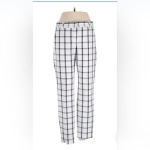 Express Monochrome Plaid Trousers